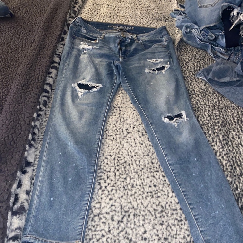 Skinny Blue jeans Stretchy